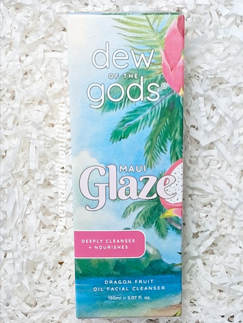 Dew of the Gods Maui Glaze Dragon Fruit Oil Facial Cleanser